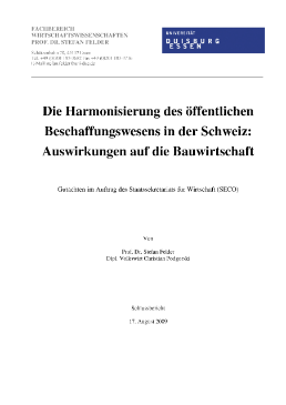Analyse d'impact (août 2009, en allemand)